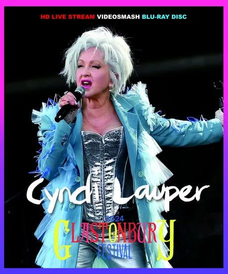 CYNDI LAUPER / FESTIVAL DE GLASTONBURY 2024 PRO SHOT (1HAB)