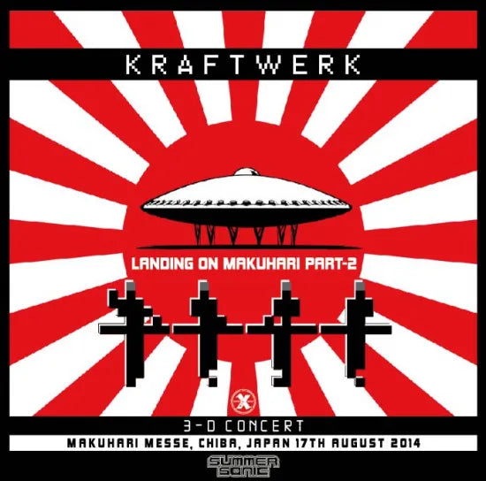 KRAFTWERK / Landing On Makuhari Part-2 Summer Sonic Tokyo 2014 (2CDR+1DVDR)