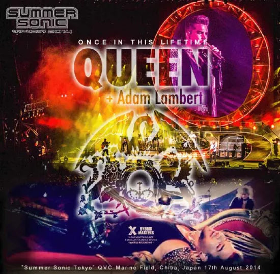 Queen + Adam Lambert / Once In This Lifetime Summer Sonic Tokyo 2014 (2CDR)