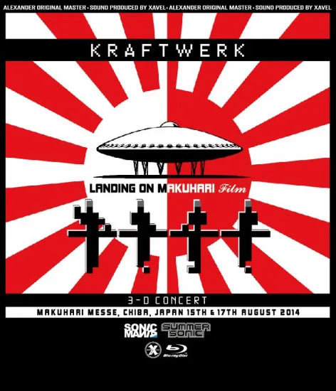 KRAFTWERK / Landing On Makuhari Film Sonic Mania & Summer Sonic Tokyo 2014 (1BDR)