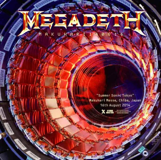 MEGADETH / MAKUHARI140816 Summer Sonic Tokyo 2014 (1CDR)