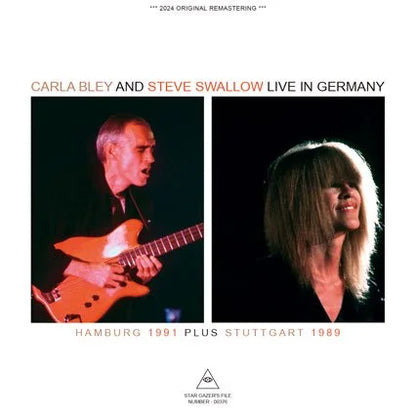 CARLA BLEY AND STEVE SWALLOW / LIVE IN GERMANY HAMBURG 1991 PLUS STUTTGART 1989 (2CDR)
