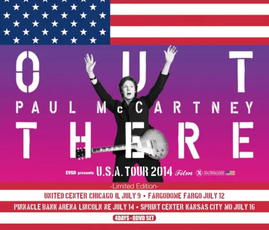 Paul McCartney / EVSD presents Out There U.S.A. Tour Film Limited Edition (8DVD)