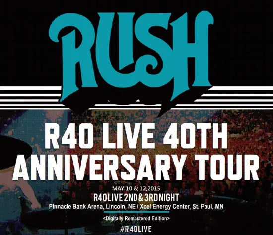 RUSH / R40 LIVE 2nd & 3rd Night (6CDR)