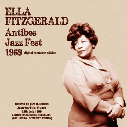Ella Fitzgerald / Antibes Jazz Fest 1969 Edición remasterizada digital (2 CD)