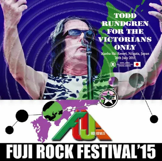 Todd Rundgren / For the Victorians Only Fuji Rock 2015 (1CDR)