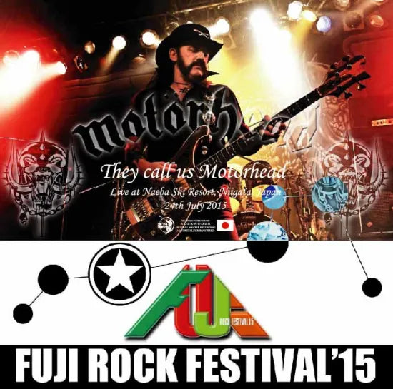 Motorhead / Ci chiamano Motorhead Fuji Rock 2015 (1CDR+1DVDR)