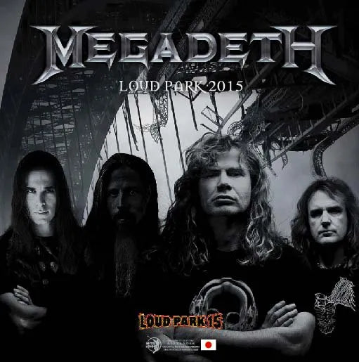 MEGADETH / LOUD PARK 2015 Live in Giappone 2015 (2CDR)