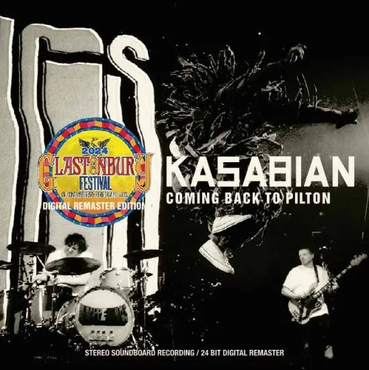 Kasabian / Coming Back To Pilton Glastonbury Festival 2024 Digital Remaster Edition STEREO SOUNDBOARD (1CDR+1BDR)