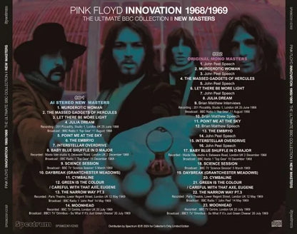 PINK FLOYD / INNOVATION 1968/1969 LA COLLEZIONE DEFINITIVA DELLA BBC II (2CD)