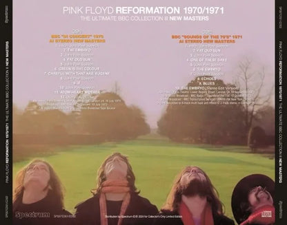 PINK FLOYD / REFORMATION 1970/1971 LA COLLEZIONE DEFINITIVA DELLA BBC III (2CD)