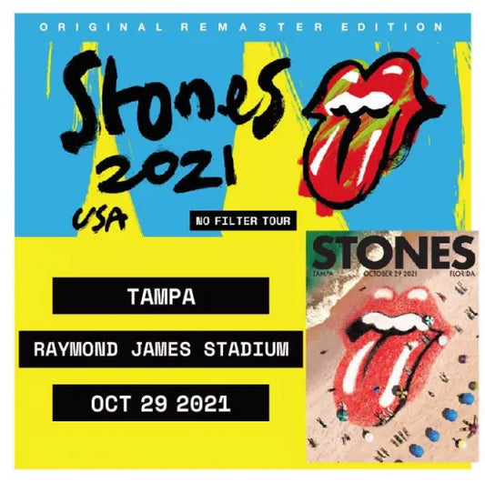 The Rolling Stones / 2021 USA No Filter Tour Live in Tampa Original Remaster Edition (2CDR)
