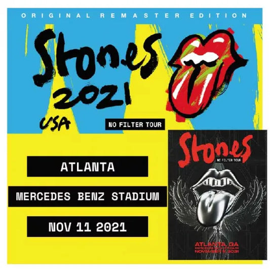 The Rolling Stones / 2021 USA No Filter Tour Live in Atlanta Original Remaster Edition (2CDR)