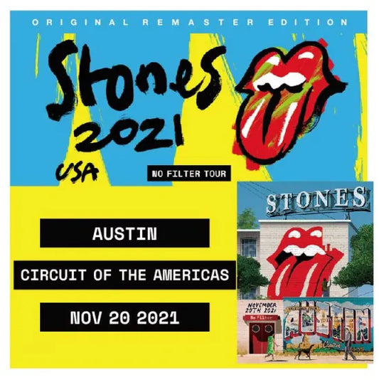 The Rolling Stones / 2021 USA No Filter Tour Live in Austin Original Remaster Edition (2CDR)