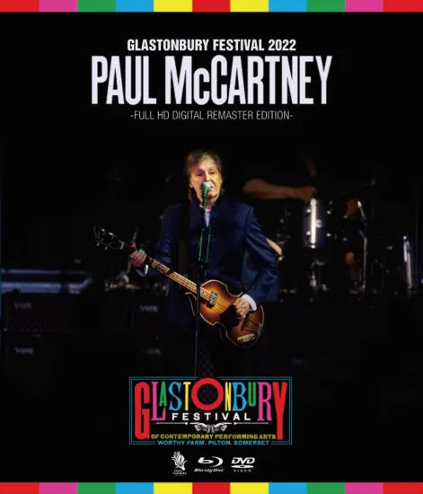 Paul McCartney / Festival de Glastonbury 2022 Edición remasterizada digital en Full HD (1 BDR + 1 DVDR)