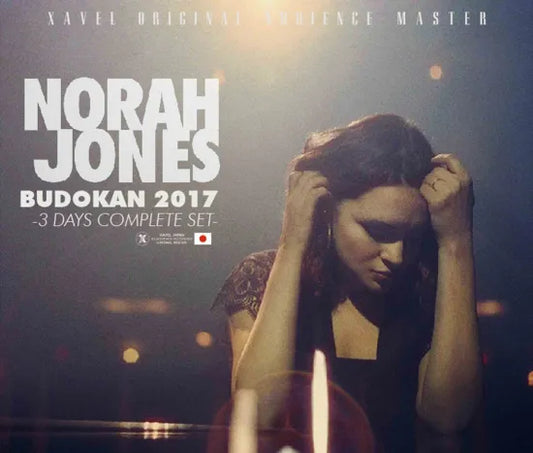 Norah Jones / Budokan 2017 3 días completos XAVEL ORIGINAL AUDIENCE MASTER (6CDR)