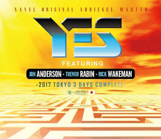 Sí (Anderson, Rabin y Wakeman) / 2017 Tokio Completo XAVEL Original Audience Master (6CDR)