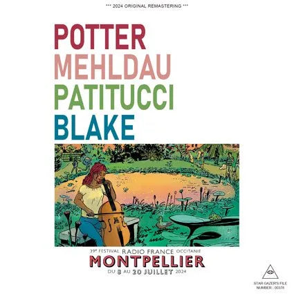 POTTER, MEHLDAU, PATITUCCI & BLAKE / FESTIVAL RADIO FRANCE OCCITANIE MONTPELLIER 2024  SOUNDBOARD (2CDR)