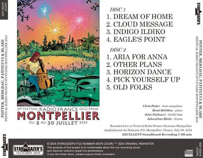 POTTER, MEHLDAU, PATITUCCI & BLAKE / FESTIVAL RADIO FRANCE OCCITANIE MONTPELLIER 2024  SOUNDBOARD (2CDR)