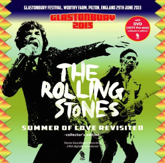 THE ROLLING STONES / Summer Of Love Revisited Collector’s Edition Galstonbury 2013 (1CDR+1DVDR)