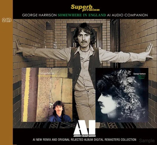 GEORGE HARRISON / SOMEWHERE IN ENGLAND AI - AUDIO COMPANION (2CD)