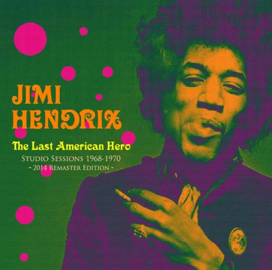 Jimi Hendrix / The Last American Hero Studio Sessions 1968-1970 (Remaster Edition) (2CDR)