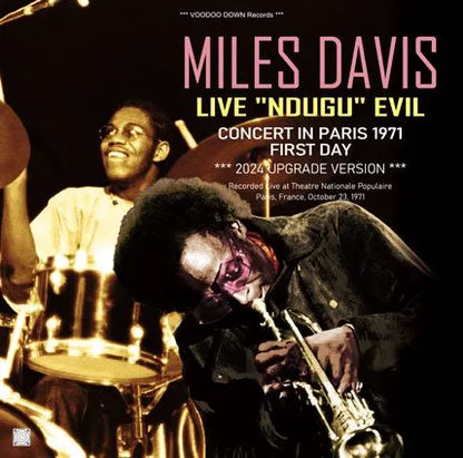 MILES DAVIS / EN DIRECTO "NDUGU" EVIL CONCERT EN PARÍS 1971 ACTUALIZACIÓN DEL PRIMER DÍA 2024 (2 CD)