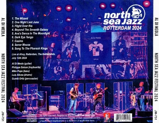 AL DI MEOLA / Festival de Jazz del Mar del Norte 2024 (1CDR)