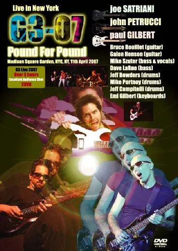 G3 / Pound For Pound (2DVDR)