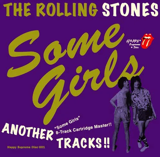 THE ROLLING STONES / SOME GIRLS ANOTHER TRACKS!! (1CD) 8-track cartridge master
