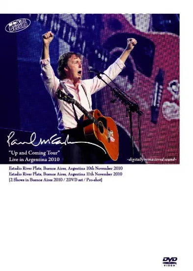 Paul McCartney / ”Up and Coming Tour” Live in Argentina 2010 (2DVDR)