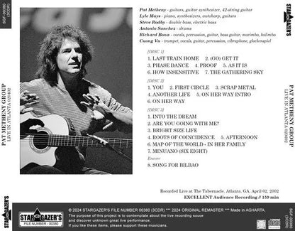 PAT METHENY GROUP / DAL VIVO AD ATLANTA 020402 (3CDR)