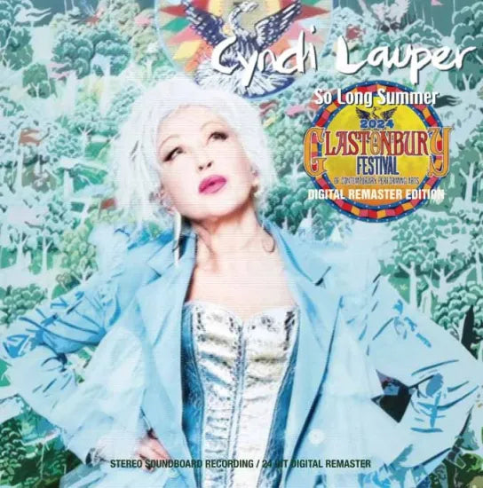 Cyndi Lauper / So Long Summer Glastonbury Festival 2024 Edición remasterizada digital (1 CD + 1 BDR)