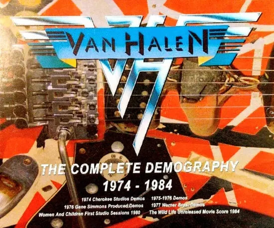VAN HALEN / LA DEMOGRAFÍA COMPLETA 1974-1984 (4CDR)