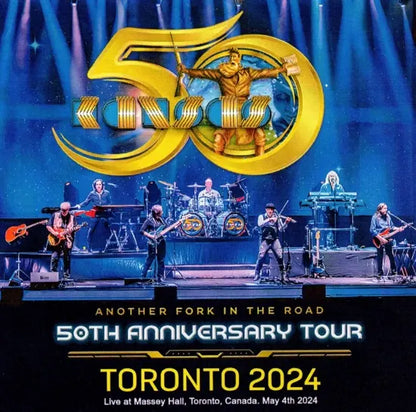 KANSAS / 50TH ANNIVERSARY TOUR TORONTO 2024 (2CDR)