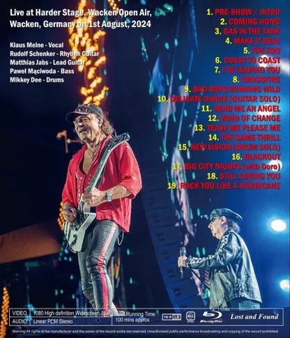 ESCORPIONES / WACKEN OPEN AIR 2024 (1BDR)