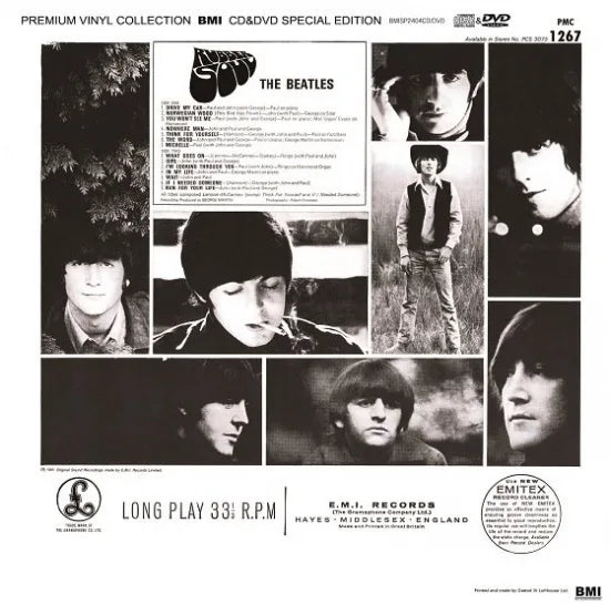 THE BEATLES / RUBBER SOUL PREMIUM VINYL COLLECTION (1CD+1DVD)