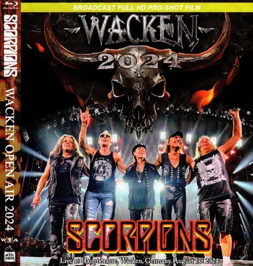 SCORPIONS / WACKEN OPEN AIR 2024 HD PRO-SHOT (1 HABITACIÓN)