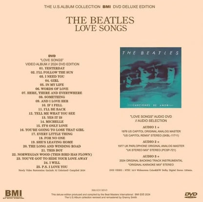 THE BEATLES / LOVE SONGS THE U.S.ALBUM COLLECTION (2CD+1DVD)