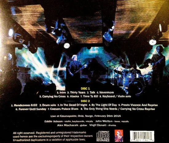 UK / The Final Tour in Oslo (2CDR)