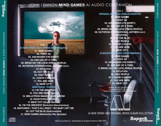 JOHN LENNON / MIND GAMES AI - AUDIO COMPANION (2CD)