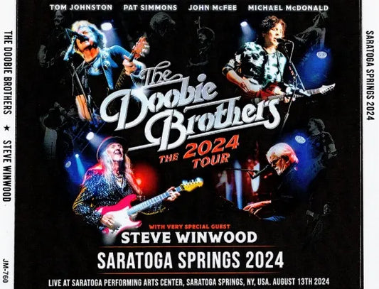 THE DOOBIE BROTHERS/STEVE WINWOOD / SARATOGA SPRINGS 2024 (3CDR)