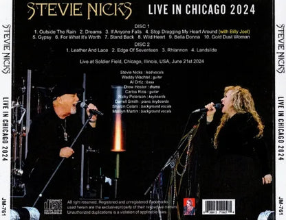 STEVIE NICKS / DAL VIVO A CHICAGO 2024 (2CDR)