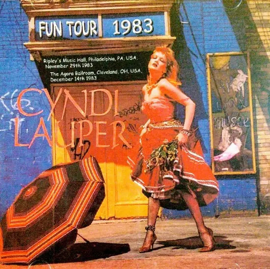 CYNDI LAUPER / FUN TOUR 1983 STEREO SOUNDBOARD (2CDR)
