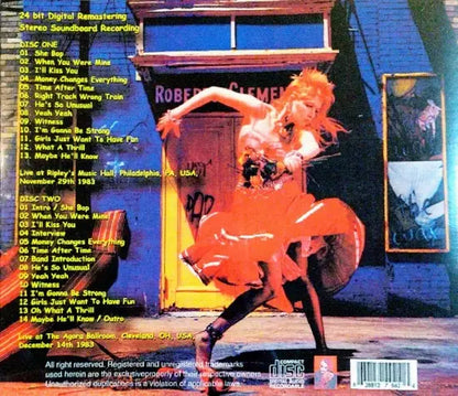 CYNDI LAUPER / FUN TOUR 1983 STEREO SOUNDBOARD (2CDR)