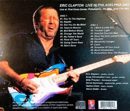 ERIC CLAPTON / EN DIRECTO EN FILADELFIA 2001 (2CDR)