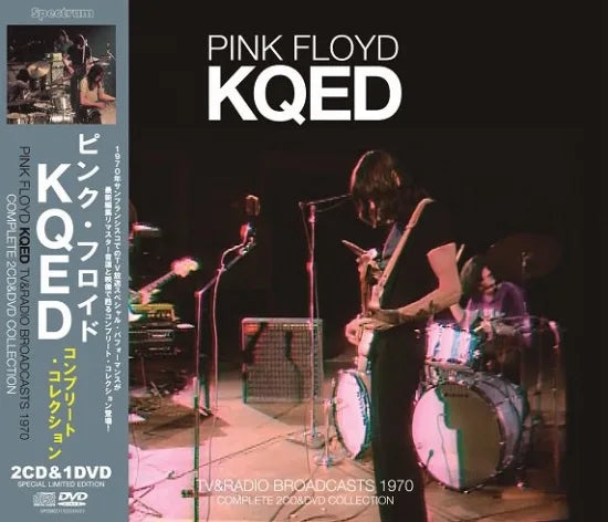 PINK FLOYD / KQED TV&amp;RADIO BROADCASTS 1970 (2CD+1DVD)