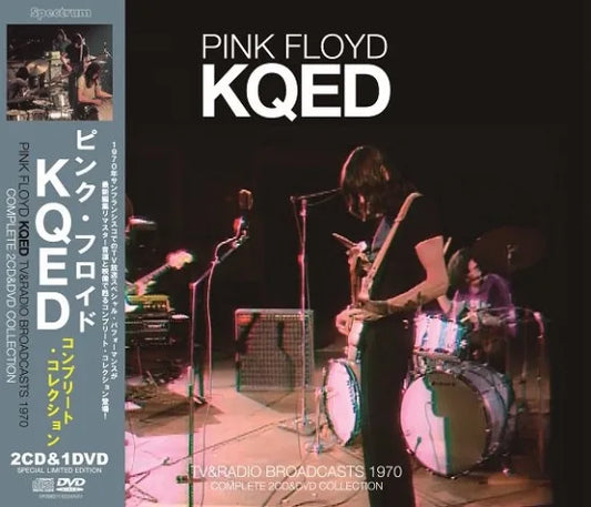 PINK FLOYD / KQED TV&amp;RADIO BROADCASTS 1970 (2CD+1DVD)