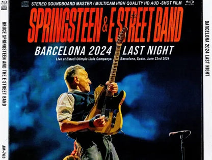 BRUCE SPRINGSTEEN &amp; THE E STREET BAND / BARCELONA 2024 ÚLTIMA NOCHE ESTÉREO SBD (3CDR+1BDR)