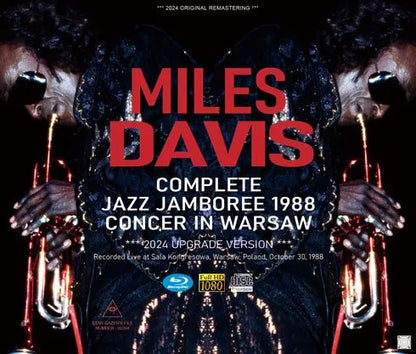 MILES DAVIS / JAZZ JAMBOREE 1988 CONCIERTO COMPLETO EN VARSOVIA 2024 VERSIÓN ACTUALIZADA (3 CD + 1 BDR)